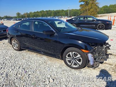 Czwarte zdjęcie samochodu z boku: 2016 HONDA CIVIC LX VIN:19XFC2F58GE072775 - miniatura