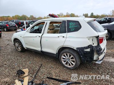 Drugie zdjęcie samochodu z przodu: 2014 BMW X3 XDRIVE28I VIN:5UXWX9C51E0D10636 - miniatura