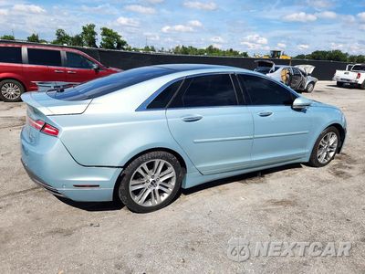 Trzecie zdjęcie samochodu z tyłu: 2014 LINCOLN MKZ HYBRID VIN:3LN6L2LU2ER803746 - miniatura