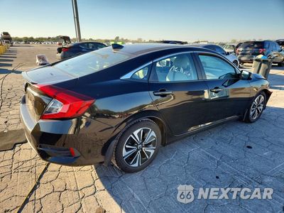 Trzecie zdjęcie samochodu z tyłu: 2017 HONDA CIVIC EXL VIN:19XFC1F72HE003092 - miniatura