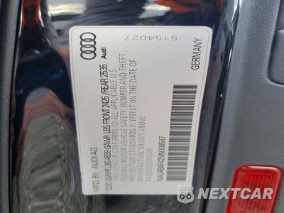Zdjęcie 12 z 12 samochodu: 2021 AUDI A4 PREMIUM 40 VIN:WAUABAF42MN008587 - miniatura