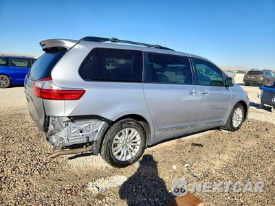Trzecie zdjęcie samochodu z tyłu: 2015 TOYOTA SIENNA XLE 8-PASSENGER VIN:5TDYK3DC2FS674241 - miniatura