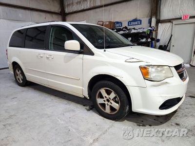 Czwarte zdjęcie samochodu z boku: 2012 DODGE GRAND CARAVAN SXT VIN:2C4RDGCGXCR247680 - miniatura
