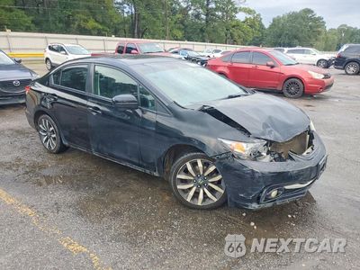 Czwarte zdjęcie samochodu z boku: 2014 HONDA CIVIC EXL VIN:2HGFB2F94EH522074 - miniatura