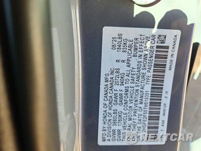 Zdjęcie 12 z 12 samochodu: 2026 HONDA CIVIC SPORT VIN:2HGFE2F55TH519301 - miniatura