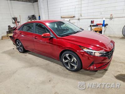Czwarte zdjęcie samochodu z boku: 2023 HYUNDAI ELANTRA SEL VIN:KMHLS4AG7PU567184 - miniatura