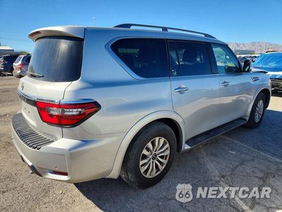 Trzecie zdjęcie samochodu z tyłu: 2021 NISSAN ARMADA SV VIN:JN8AY2AC8M9146458 - miniatura