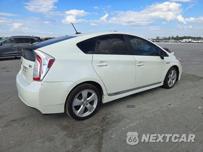 Trzecie zdjęcie samochodu z tyłu: 2014 TOYOTA PRIUS FIVE VIN:JTDKN3DU0E1838393 - miniatura