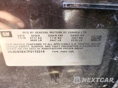 Zdjęcie 12 z 12 samochodu: 2015 BUICK REGAL PREMIUM VIN:2G4GN5EX7F9172314 - miniatura