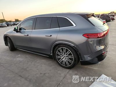 Drugie zdjęcie samochodu z przodu: 2023 MERCEDES-BENZ EQS SUV 580 4MATIC VIN:4JGDM4EB3PA014708 - miniatura