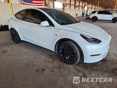 Czwarte zdjęcie samochodu z boku: 2023 TESLA MODEL Y VIN:7SAYGDEF3PF834149 - miniatura