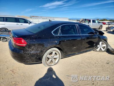 Trzecie zdjęcie samochodu z tyłu: 2013 VOLKSWAGEN PASSAT SE VIN:1VWBN7A35DC134371 - miniatura