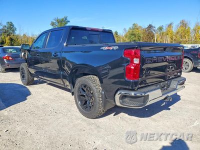 Drugie zdjęcie samochodu z przodu: 2020 CHEVROLET SILVERADO K1500 LT VIN:3GCUYDED2LG428035 - miniatura