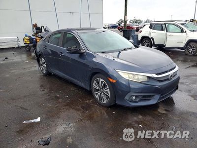 Czwarte zdjęcie samochodu z boku: 2016 HONDA CIVIC EXL VIN:19XFC1F71GE008816 - miniatura