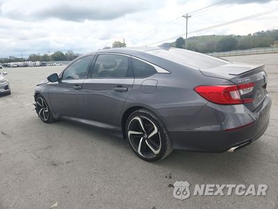 Drugie zdjęcie samochodu z przodu: 2020 HONDA ACCORD SPORT VIN:1HGCV1F33LA083493 - miniatura