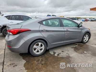 Trzecie zdjęcie samochodu z tyłu: 2014 HYUNDAI ELANTRA SE VIN:5NPDH4AE0EH522228 - miniatura