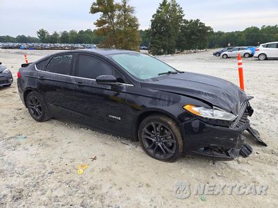 Czwarte zdjęcie samochodu z boku: 2018 FORD FUSION SE HYBRID VIN:3FA6P0LU3JR248805 - miniatura