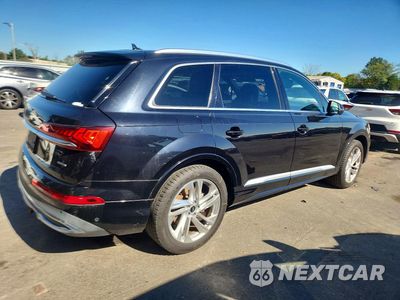 Trzecie zdjęcie samochodu z tyłu: 2021 AUDI Q7 PREMIUM VIN:WA1AXAF76MD015198 - miniatura