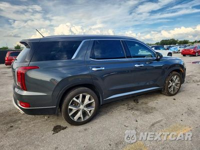 Trzecie zdjęcie samochodu z tyłu: 2022 HYUNDAI PALISADE SEL VIN:KM8R34HE8NU435091 - miniatura