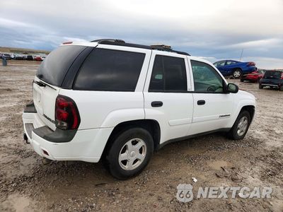 Trzecie zdjęcie samochodu z tyłu: 2002 CHEVROLET TRAILBLAZER VIN:1GNDT13S322427344 - miniatura