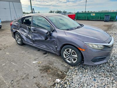 Czwarte zdjęcie samochodu z boku: 2018 HONDA CIVIC LX VIN:19XFC2F55JE037117 - miniatura