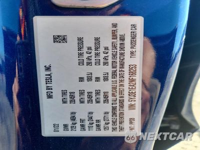 Zdjęcie 13 z 13 samochodu: 2022 TESLA MODEL 3 VIN:5YJ3E1EA2NF168253 - miniatura