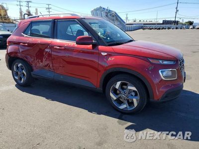 Czwarte zdjęcie samochodu z boku: 2024 HYUNDAI VENUE SEL VIN:KMHRC8A32RU316684 - miniatura