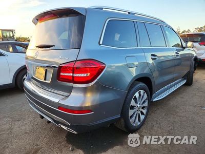 Trzecie zdjęcie samochodu z tyłu: 2018 MERCEDES-BENZ GLS VIN:4JGDF6EE3JB054210 - miniatura