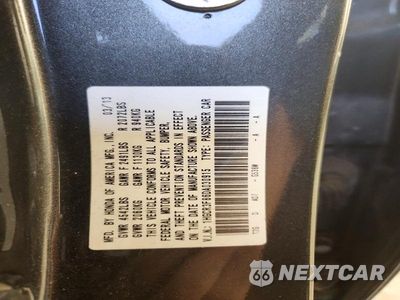 Zdjęcie 12 z 12 samochodu: 2013 HONDA ACCORD EXL VIN:1HGCR3F86DA030915 - miniatura