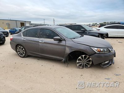 Czwarte zdjęcie samochodu z boku: 2014 HONDA ACCORD SPORT VIN:1HGCR2F5XEA181869 - miniatura