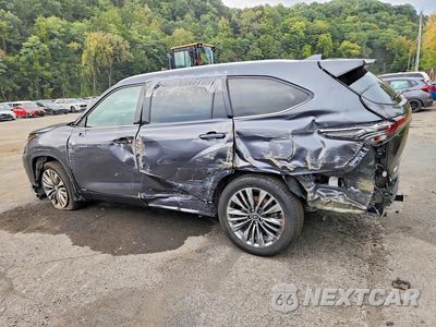 Drugie zdjęcie samochodu z przodu: 2021 TOYOTA HIGHLANDER HYBRID PLATINUM VIN:5TDEBRCH6MS031228 - miniatura