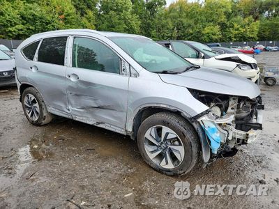 Czwarte zdjęcie samochodu z boku: 2015 HONDA CR-V TOURING VIN:5J6RM3H97FL012020 - miniatura