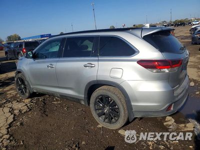 Drugie zdjęcie samochodu z przodu: 2019 TOYOTA HIGHLANDER SE VIN:5TDJZRFH1KS603986 - miniatura