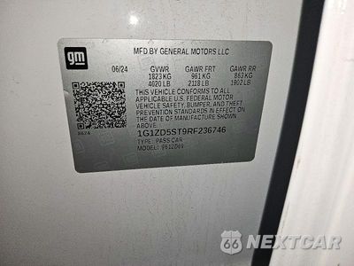 Zdjęcie 12 z 12 samochodu: 2024 CHEVROLET MALIBU LT VIN:1G1ZD5ST9RF236746 - miniatura