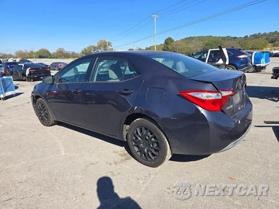 Drugie zdjęcie samochodu z przodu: 2016 TOYOTA COROLLA LE VIN:5YFBURHE8GP516611 - miniatura