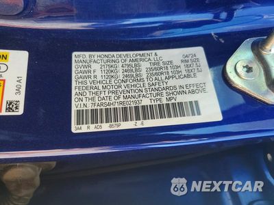 Zdjęcie 13 z 13 samochodu: 2024 HONDA CR-V EXL VIN:7FARS4H71RE021937 - miniatura