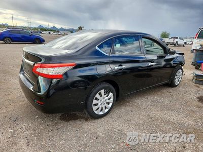 Trzecie zdjęcie samochodu z tyłu: 2015 NISSAN SENTRA S VIN:3N1AB7AP7FY286255 - miniatura