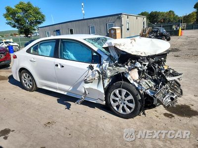 Czwarte zdjęcie samochodu z boku: 2022 TOYOTA COROLLA LE VIN:5YFEPMAE1NP332271 - miniatura