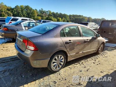 Trzecie zdjęcie samochodu z tyłu: 2010 HONDA CIVIC EX VIN:2HGFA1F8XAH507786 - miniatura
