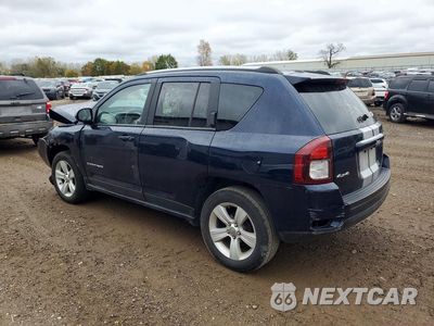 Drugie zdjęcie samochodu z przodu: 2017 JEEP COMPASS LATITUDE VIN:1C4NJDEB7HD210054 - miniatura