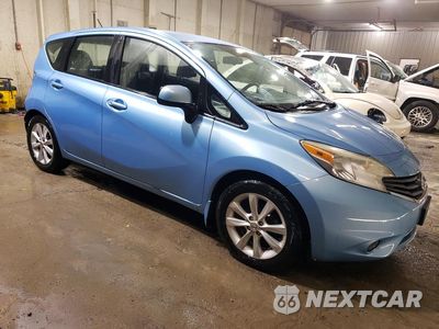 Czwarte zdjęcie samochodu z boku: 2014 NISSAN VERSA NOTE SV VIN:3N1CE2CP6EL414979 - miniatura