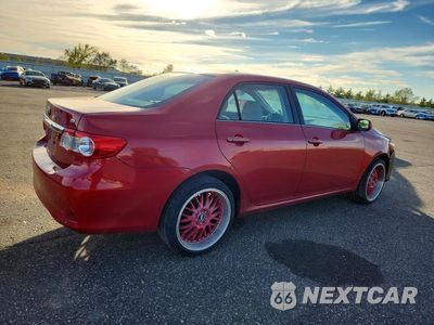 Trzecie zdjęcie samochodu z tyłu: 2013 TOYOTA COROLLA LE VIN:5YFBU4EE7DP198600 - miniatura