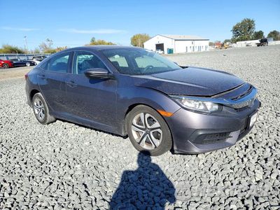 Czwarte zdjęcie samochodu z boku: 2017 HONDA CIVIC LX VIN:19XFC2F59HE070972 - miniatura