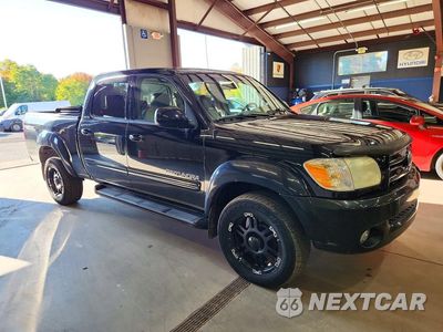 Czwarte zdjęcie samochodu z boku: 2006 TOYOTA TUNDRA DOUBLE CAB LIMITED VIN:5TBDT48186S512665 - miniatura