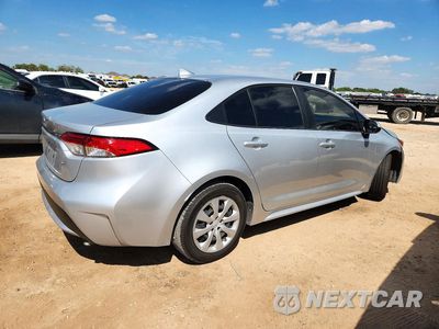 Trzecie zdjęcie samochodu z tyłu: 2021 TOYOTA COROLLA LE VIN:JTDEPMAE5MJ182829 - miniatura