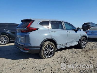 Trzecie zdjęcie samochodu z tyłu: 2021 HONDA CR-V EXL VIN:7FART6H8XME000689 - miniatura