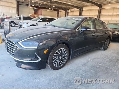 2021 HYUNDAI SONATA HYBRID LIMITED KMHL54JJXMA024007 - główne zdjęcie licytacji z USA - miniatura