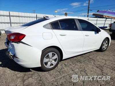 Trzecie zdjęcie samochodu z tyłu: 2018 CHEVROLET CRUZE LS VIN:1G1BC5SMXJ7243247 - miniatura