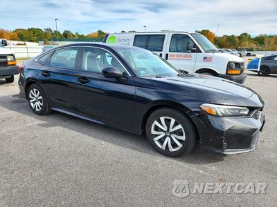 Czwarte zdjęcie samochodu z boku: 2025 HONDA CIVIC LX VIN:2HGFE2F26SH600263 - miniatura
