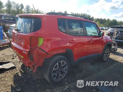 Trzecie zdjęcie samochodu z tyłu: 2015 JEEP RENEGADE LATITUDE VIN:ZACCJBBT3FPC05439 - miniatura